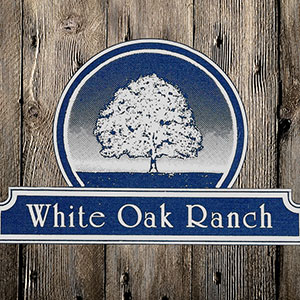 White Oak Ranch Logo Sign