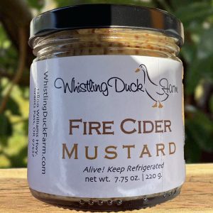 Fire Cider Mustard from Whistling Duck Farm
