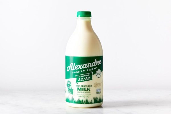 100% Grass Fed Milk, A2/A2, Organic, Regenerative