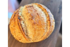 Italian Herb and Mozzarella Sourdough Loaf