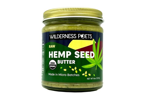 Nutrient dense Hemp Seed Butter has a rich green hue from the natural oils in the seeds and a unique, slightly nutty flavor, somewhere between pine nuts and sunflower seeds