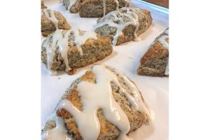 Sourdough Lemon Poppyseed Scones (2 count)