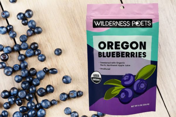 Organic Oregon Dried Blueberries