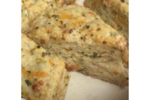 Cheddar and Chive Sourdough Scones (2 count)