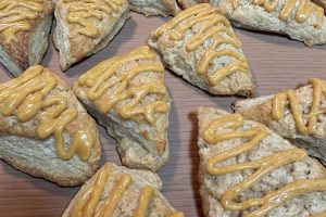 Sourdough Pumpkin Spice Scones (2 count)