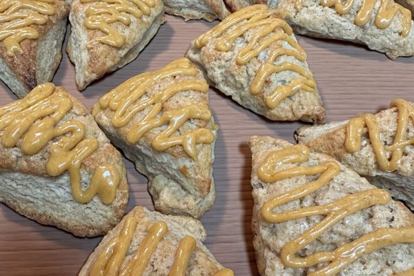 Sourdough Pumpkin Spice Scones (2 count)